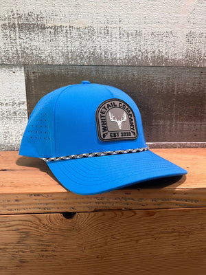 Whitetail Company Hats Whitetail Co. 5 Panel Trucker Blue