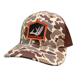 Whitetail Company Hats Whitetail Co. Old School Camo Mesh Back