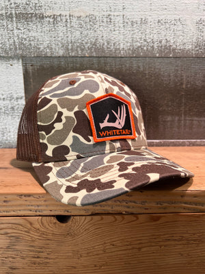 Whitetail Company Hats Whitetail Co. Old School Camo Mesh Back