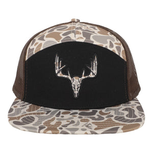 Whitetail Company Whitetail Co. Old Camo Skull 7 Panel