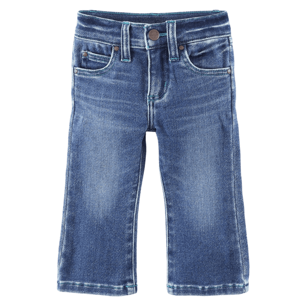 Wrangler Little Girls Stitched Pocket Melanie Bootcut Jeans 112338911