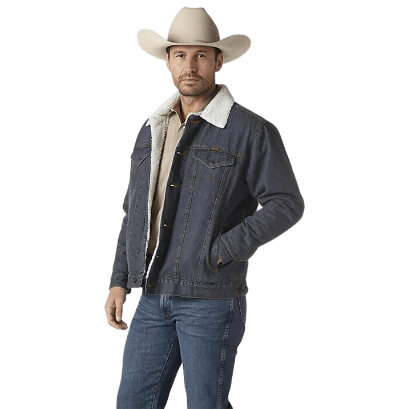 Wrangler Men's Oversize Denim Trucker Jacket