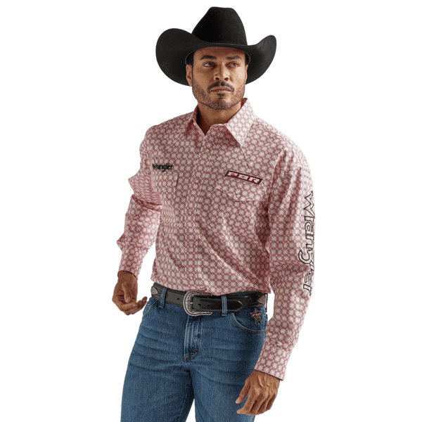 Wrangler Men's Fashion Med Red Long Sleeve Western Snap Plaid Shirt 11 -  Russell's Western Wear, Inc.