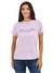 WRANGLER Shirts Wrangler Women's Orchid Boutique Kabel Logo Vibrant Regular Fit T-Shirt 112361982