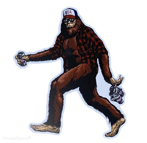 WYR Decal Color Sasquatch Decals