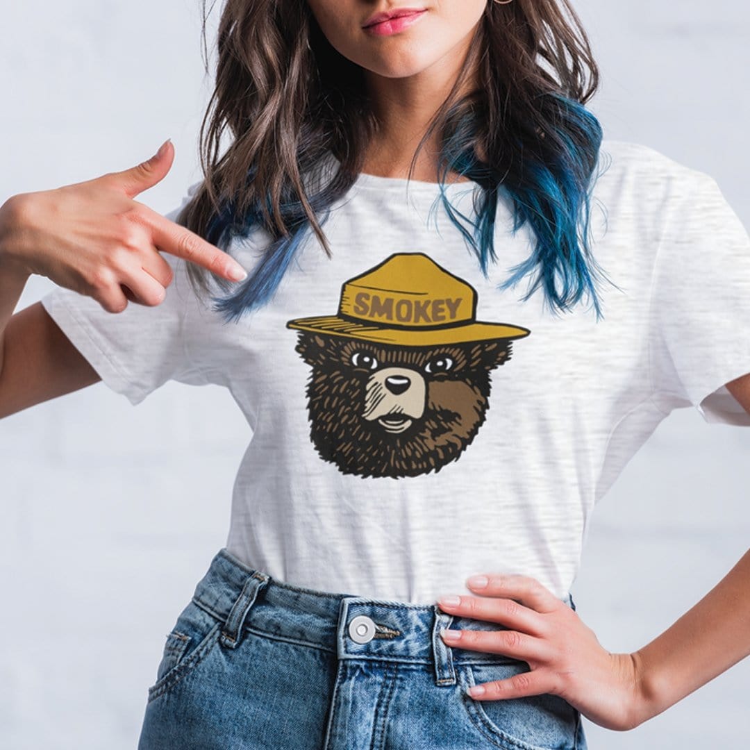 Smokey Bear Crewneck (Unisex) - Russell's Western Wear, Inc.