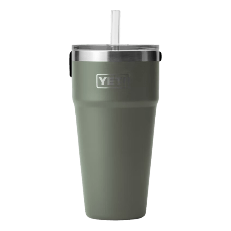 Yeti Chartreuse Rambler 25 oz Mug with Straw Lid & 26 OZ Cup with
