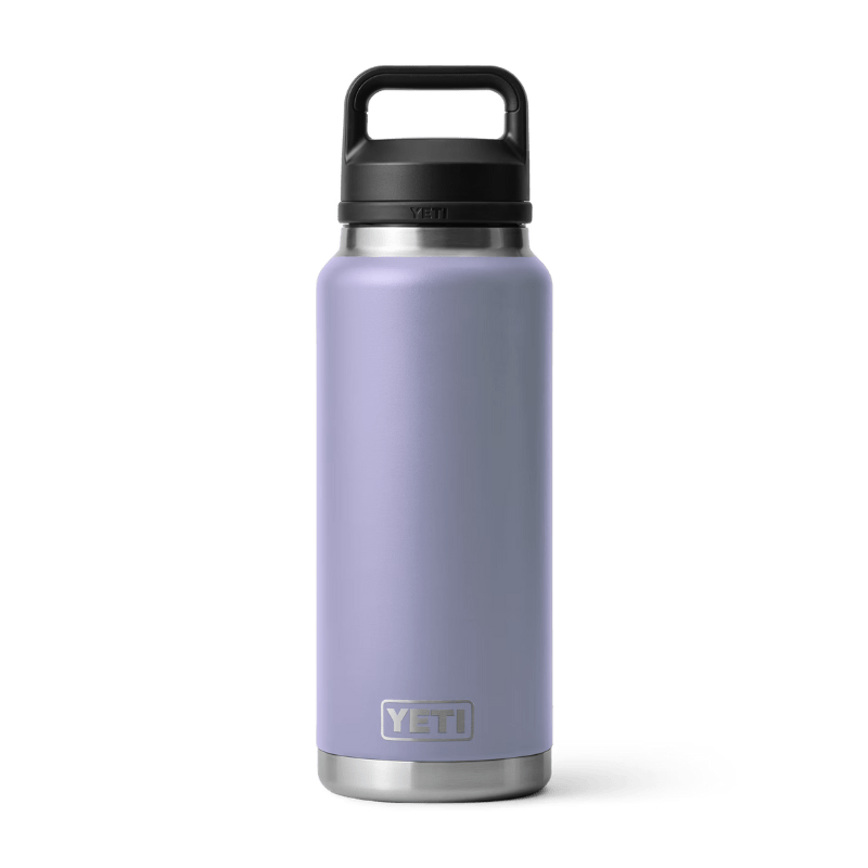 YETI Rambler 36-fl oz Stainless Steel Water Bottle with Chug Cap, Black at