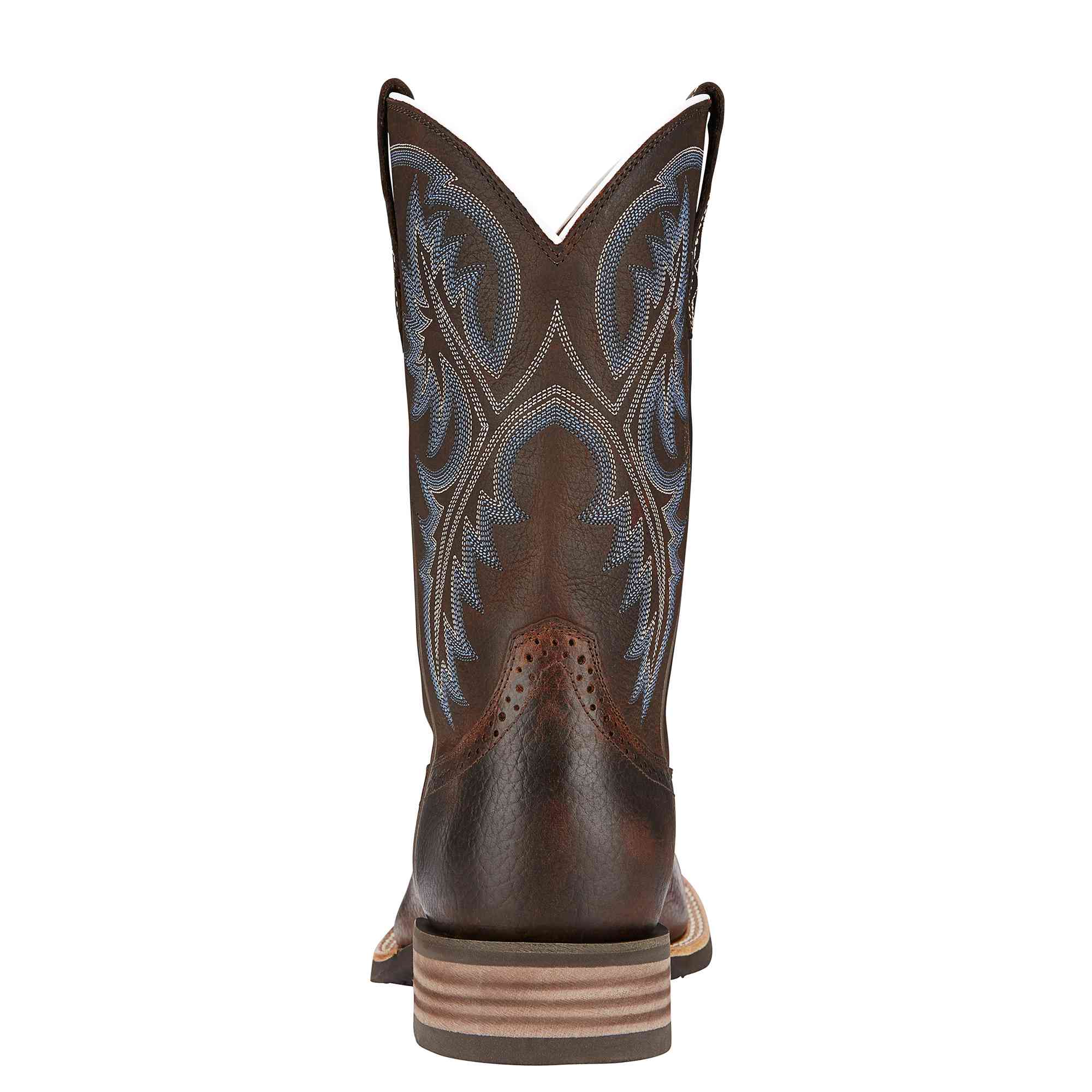 Ariat Men&s Quickdraw Brown Oiled Rowdy Boots