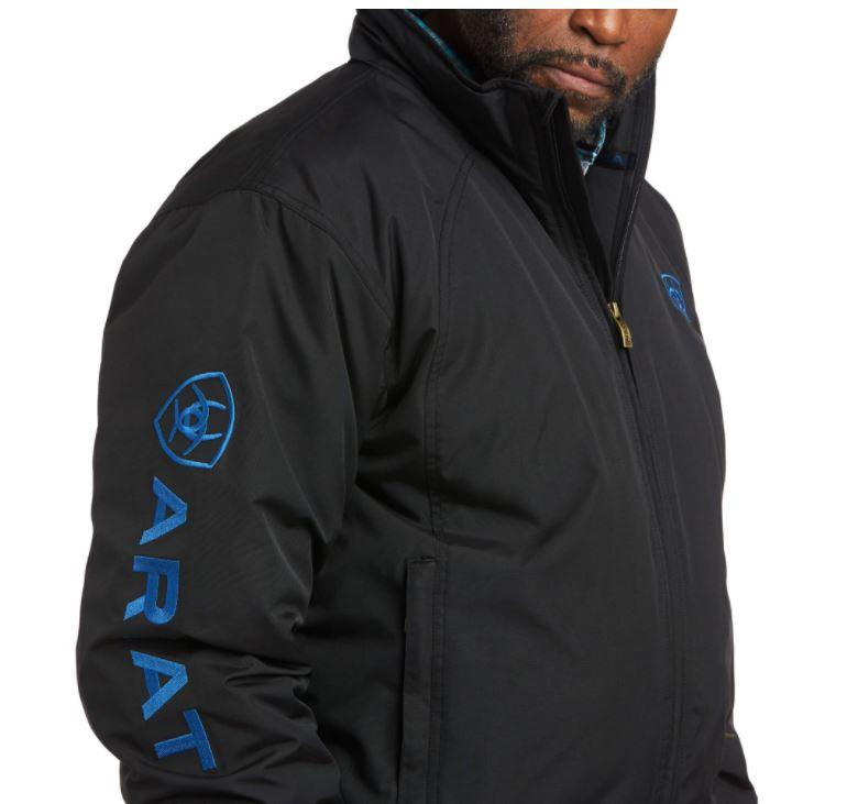 Ariat men's black store team logo jacket