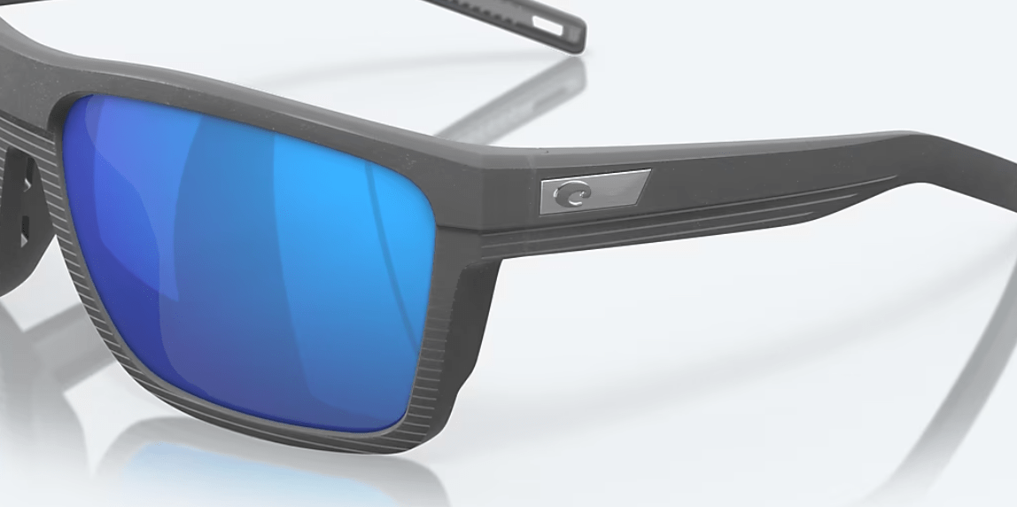 Costa Del Mar Pargo Net Dark Grey Frame/Blue Mirror Lens