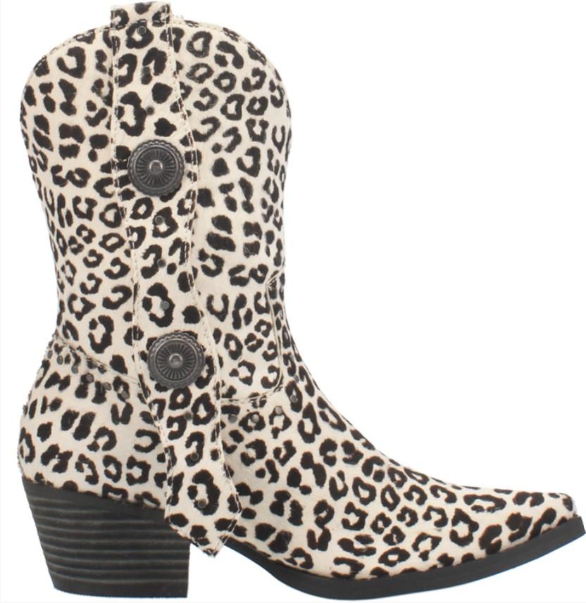 Snow hot sale leopard booties