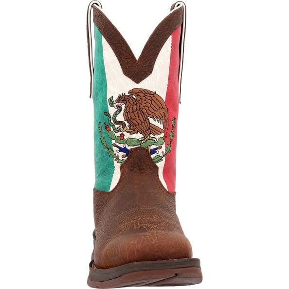 Durango Men's Rebel Mexico Flag Square Toe Western Boots DDB0430