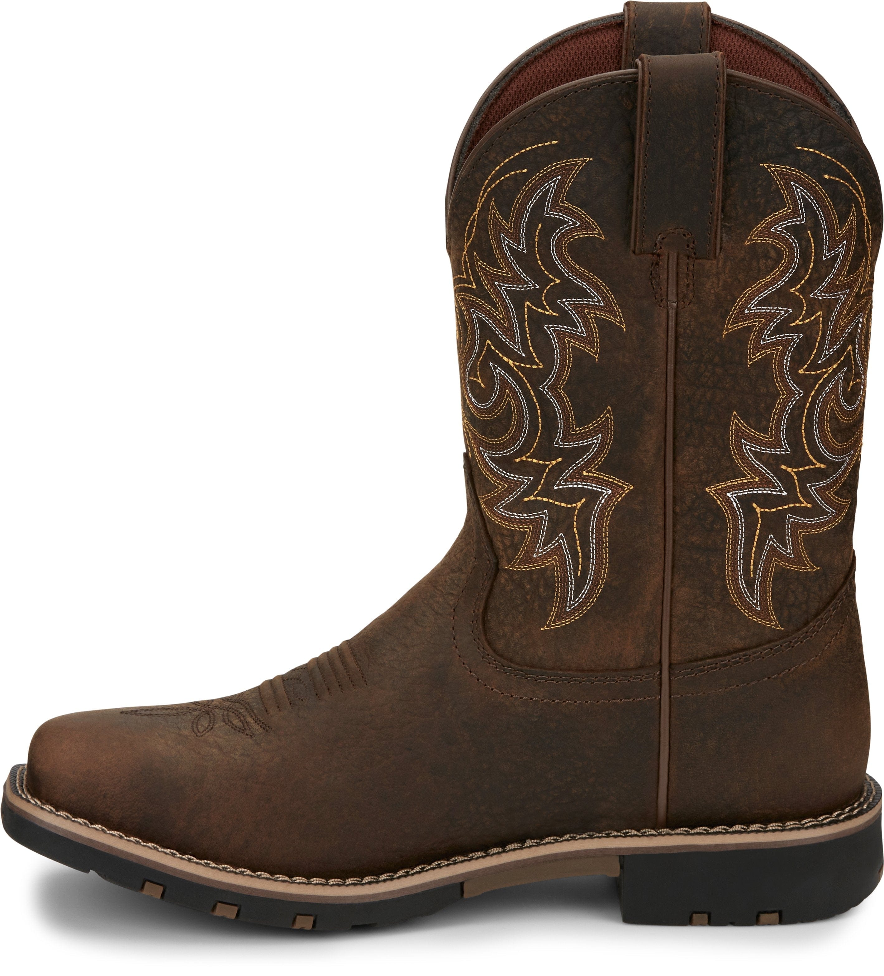 Justin GR9050 - George Strait Weathered Bark Boots 11 Inch ...