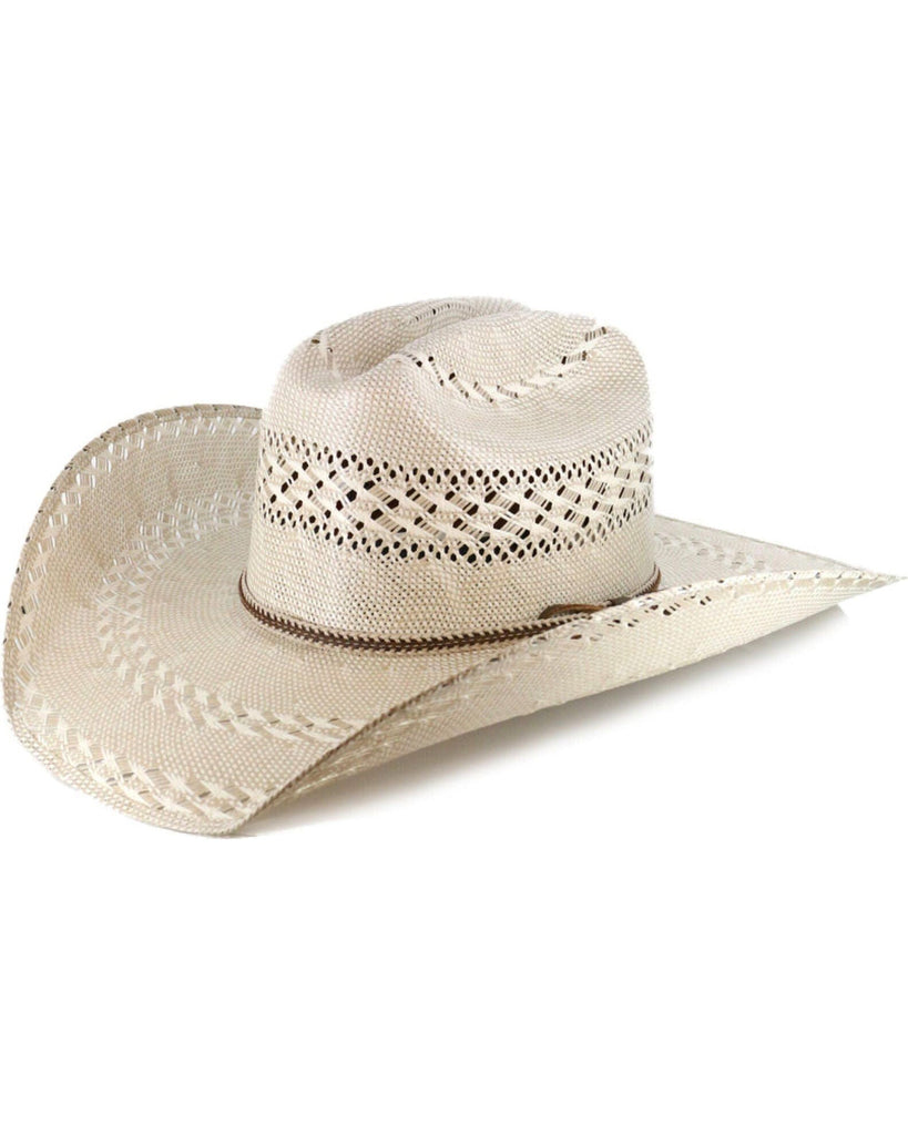 Justin Men's Tan Southwestern Beaded Band Straw Cowboy Hat JS14TFBURN -  Russell's Western Wear, Inc.