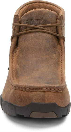 Justin moc steel outlet toe boots