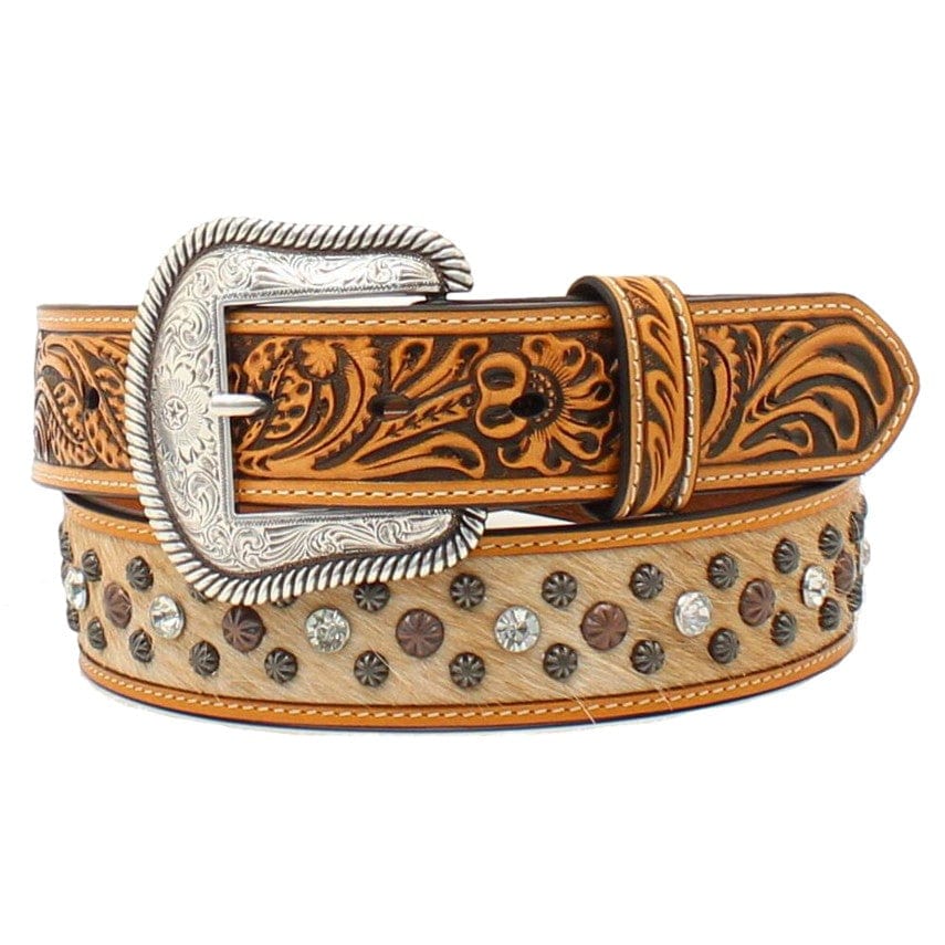 Ladies tan belt sale