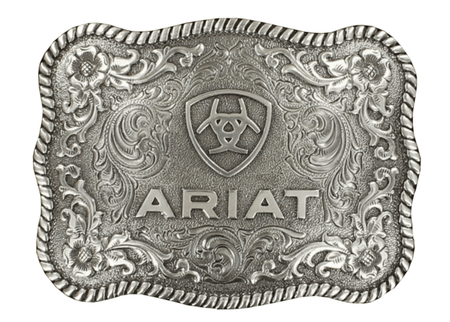 Ariat Men's Roped Edge Logo Buckle A37006 - Russell's Western Wear