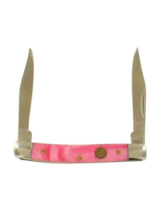 Elk Ridge Linerlock Folding Pocket Pink Camo Knife 134PC