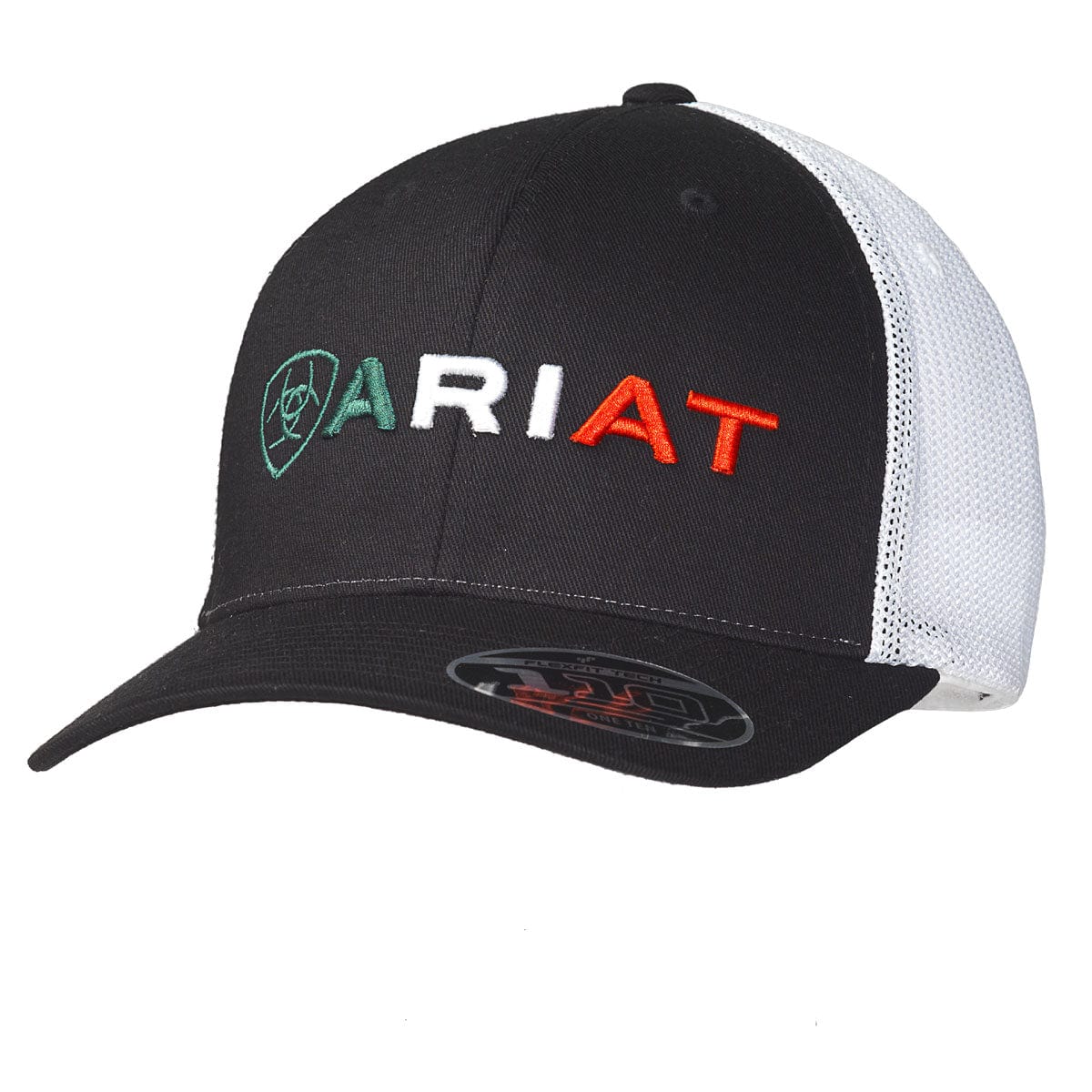 Ariat Men's Mexican Flag Patch Heather Gray Ball Cap A300015106 - Russell's  Western Wear, Inc.
