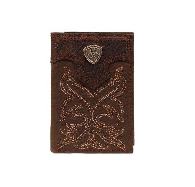 Rossini Brown Trifold Wallet - but,since