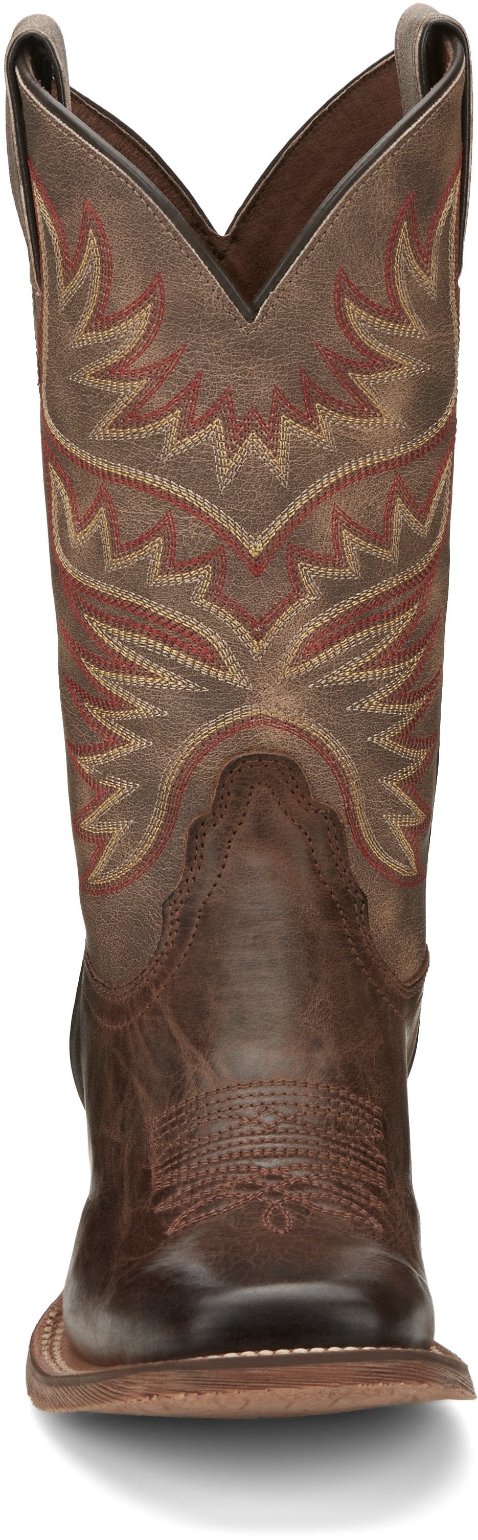 Sierra brown top leather western cowboy boots