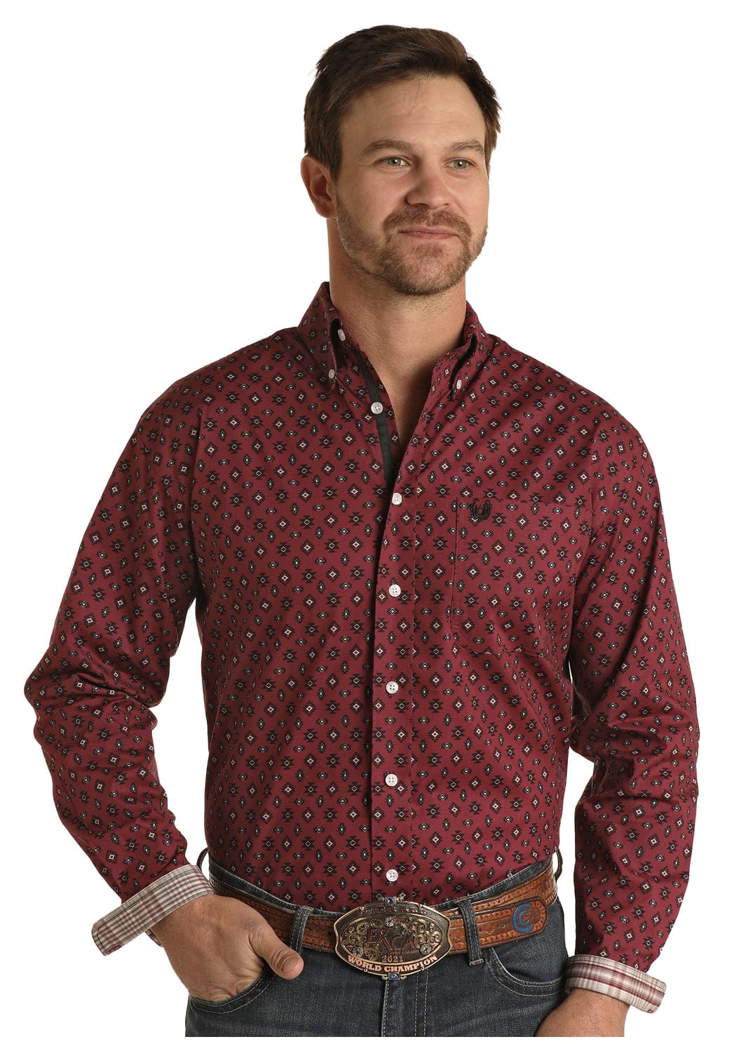 Button-down-collar Shirts for Men, Shirts