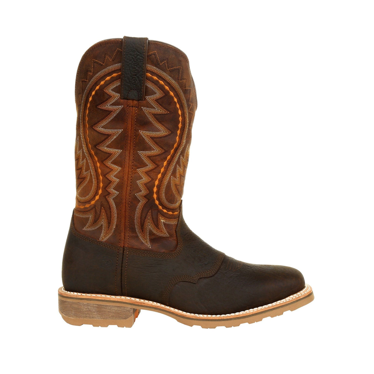Durango Men s Maverick Pro Cimarron Brown Waterproof Western Work Boot Russell s Western Wear Inc