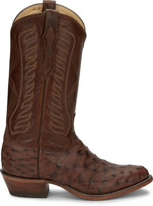 TONY LAMA Boots Tony Lama Mccandles Kango Tobacco Full Quill Ostrich Boot 8256