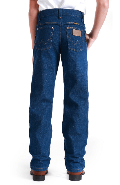 Wrangler Young Men's Cowboy Cut Indigo Wash Original Fit Jeans 13MWSPI