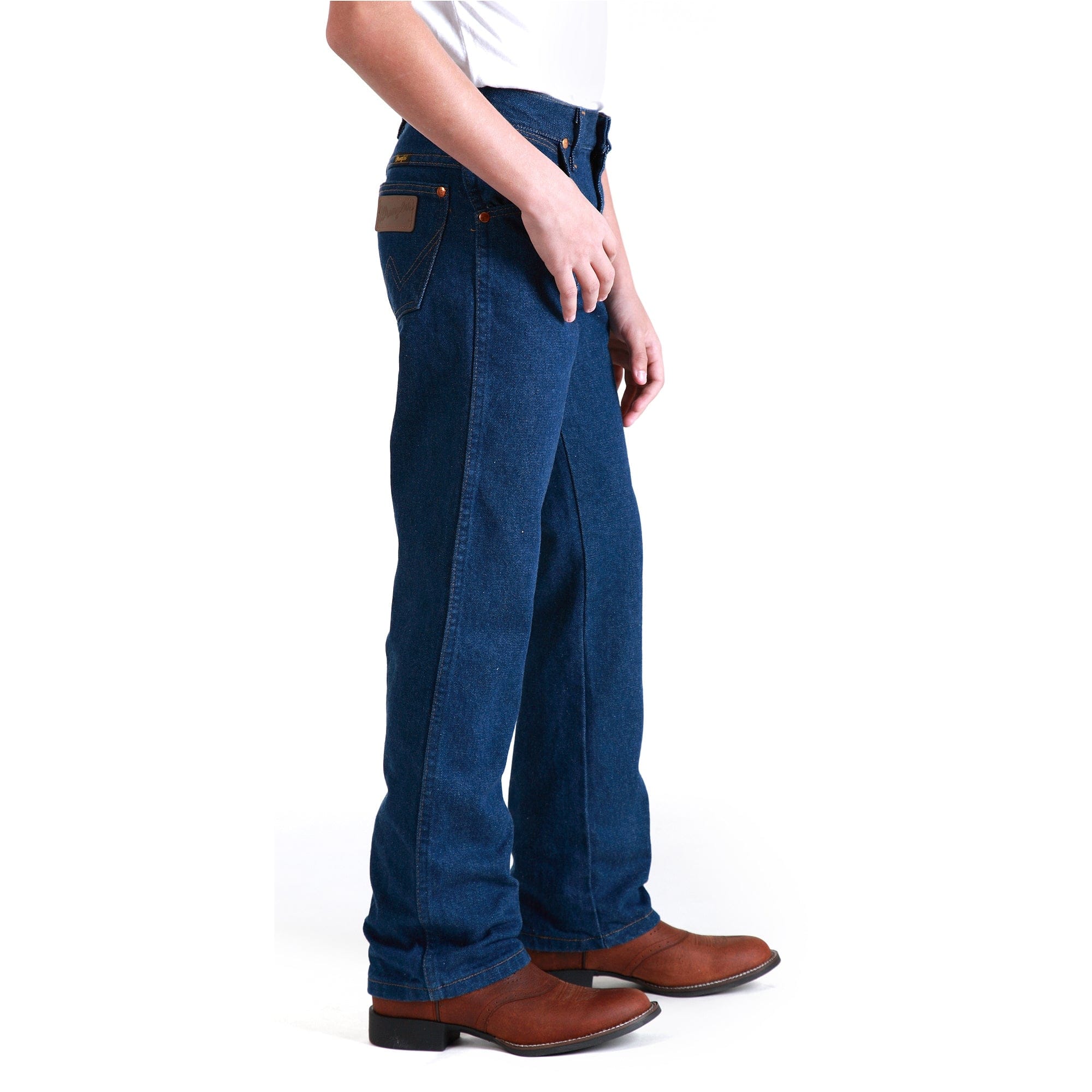 Wrangler Young Men's Cowboy Cut Indigo Wash Original Fit Jeans 13MWSPI -  Russell's Western Wear, Inc.