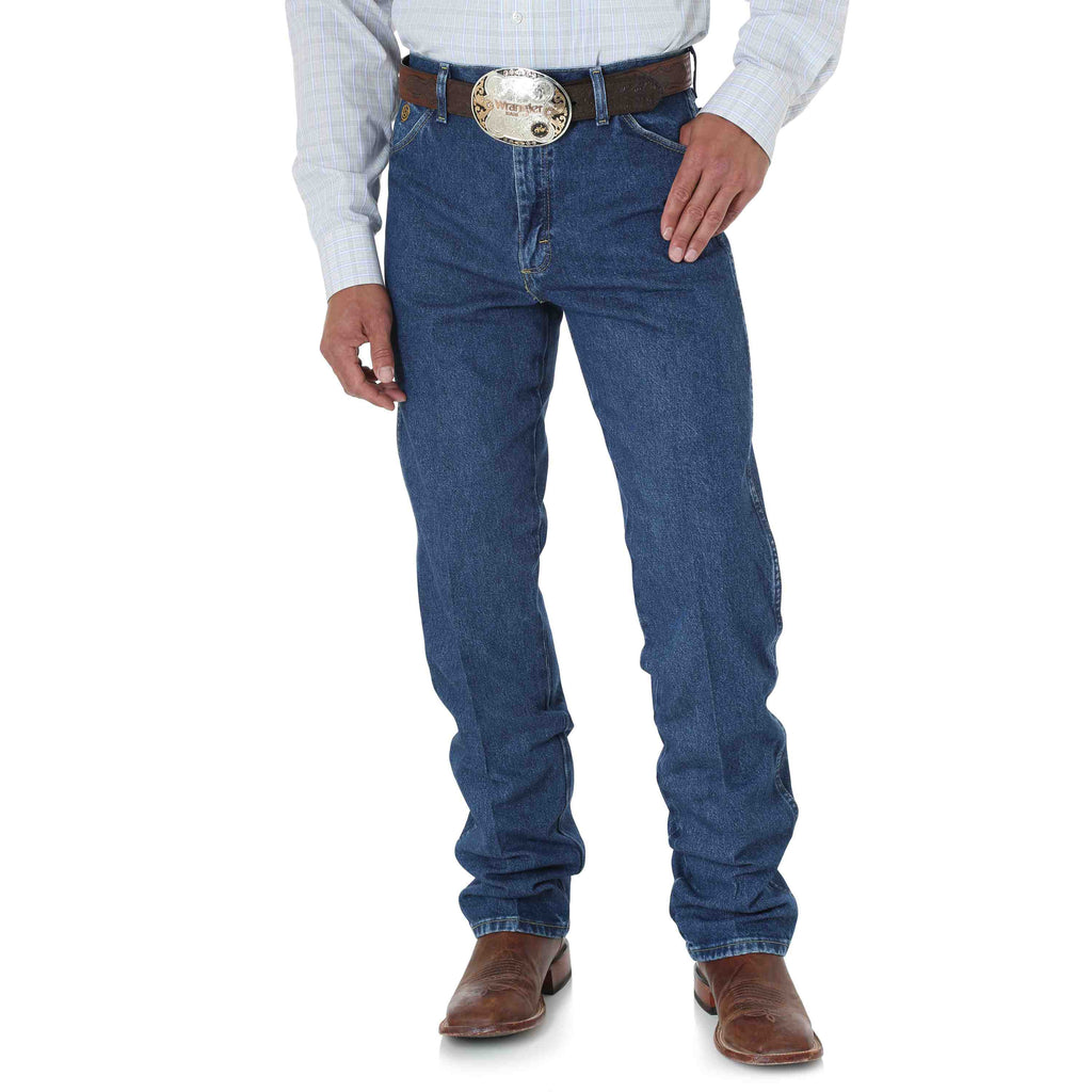 Mens Brave Star Salvage Western Blue Cotton Denim Jeans Pants Size