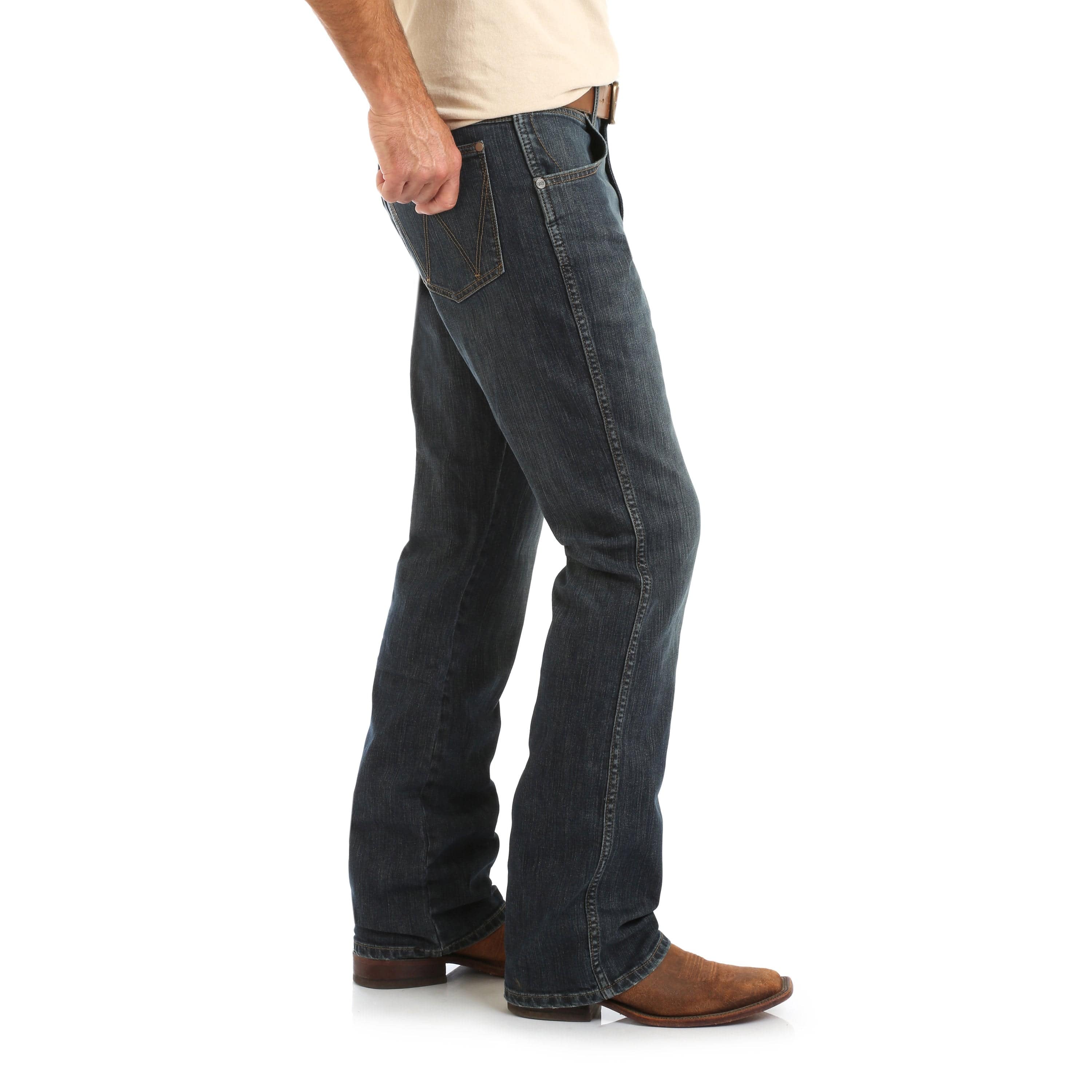 Men's Retro Wrangler Slim Bootcut Jeans